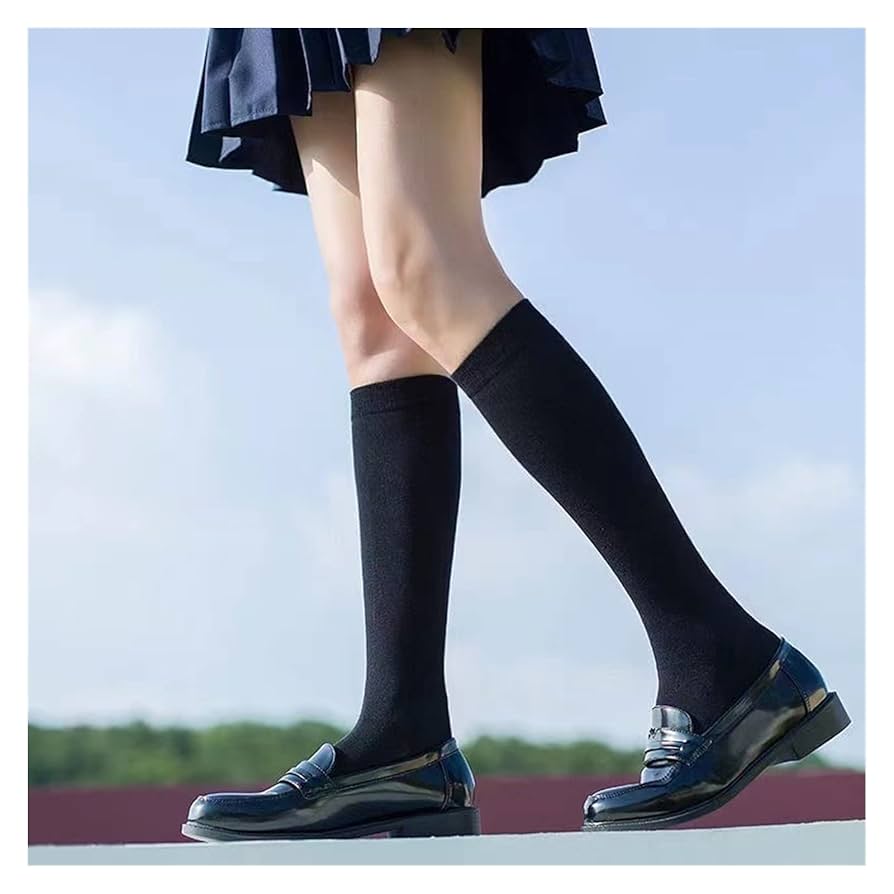 Amazon.co.jp: SJLGS Jk 女性の靴下かわいい黒、白のベルベット